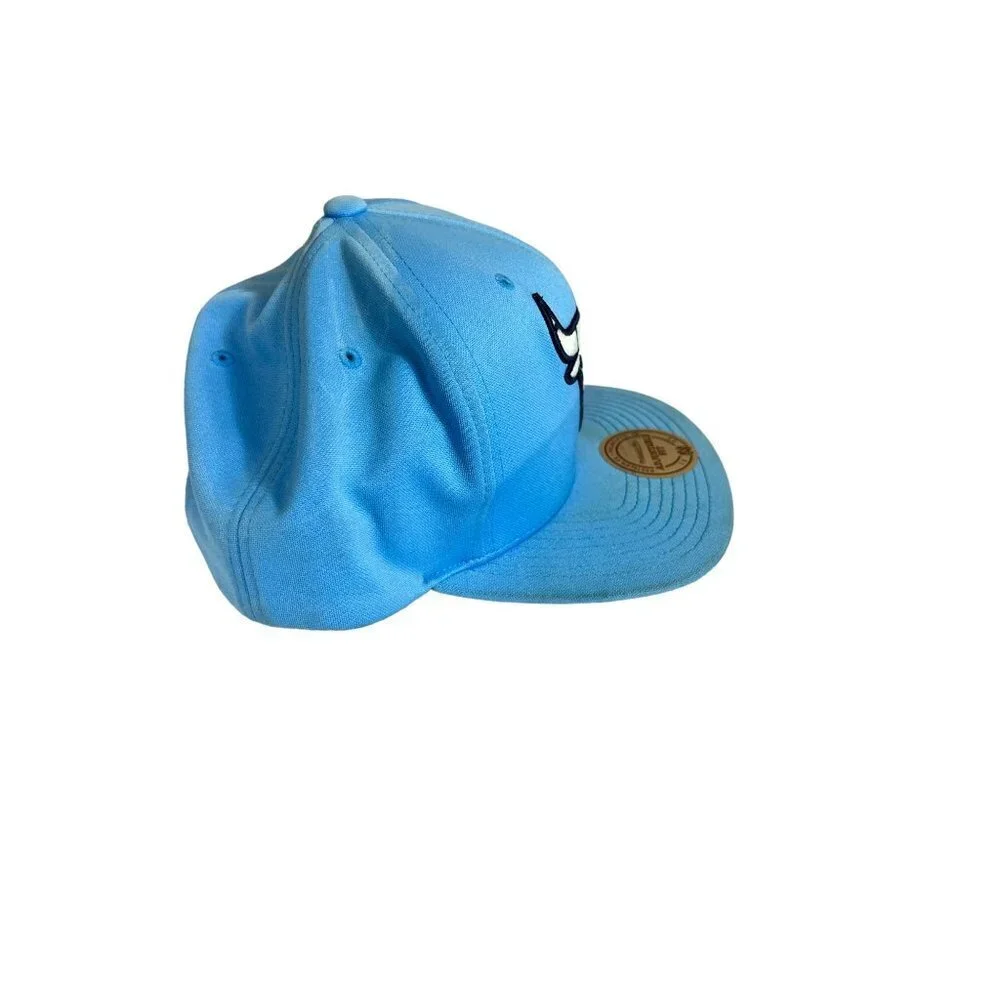 Mitchell and Ness Chicago Bulls Light Blue Cap